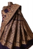 Contemporary Meenakari Designer Banarasi Silk Saree